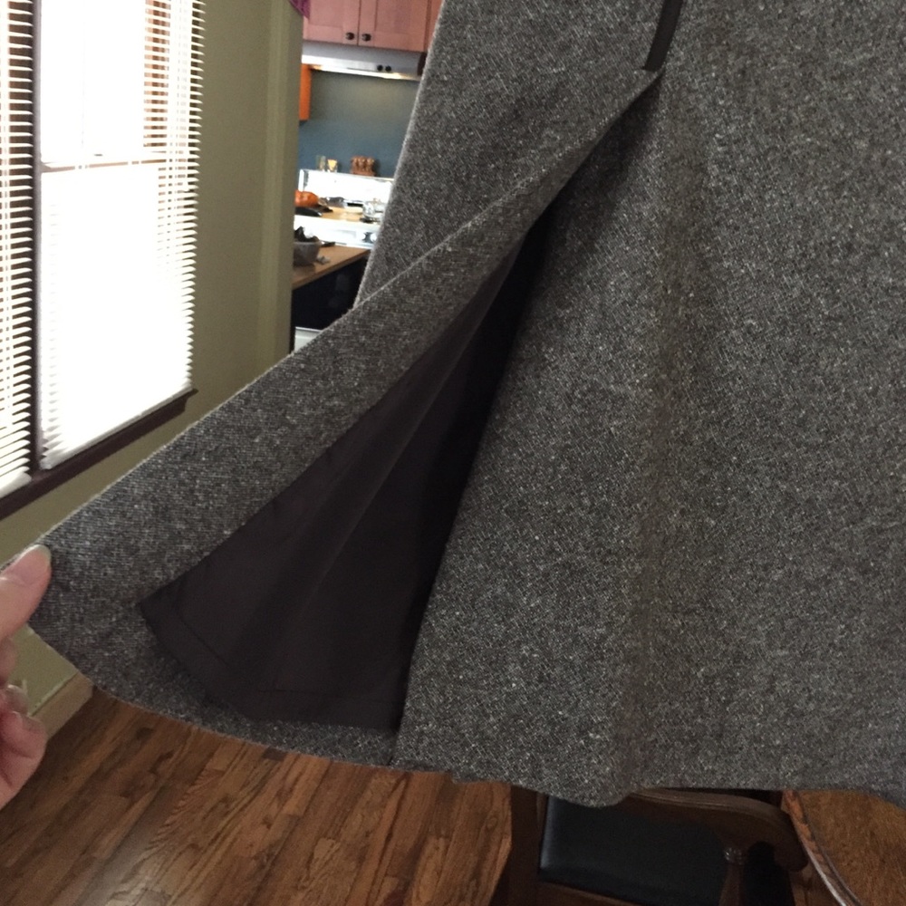 Kenneth Cole double kick pleat skirt. Beautiful! - Picture 3 of 6